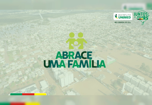 Unimed Andradina participa da Campanha Abrace uma Família 