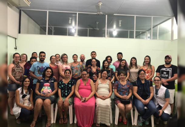 Grupo de gestantes da Unimed Andradina realiza mesa redonda sobre aleitamento materno