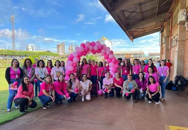 Outubro Rosa na Usina Ypê leva informação e prevenção às colaboradoras